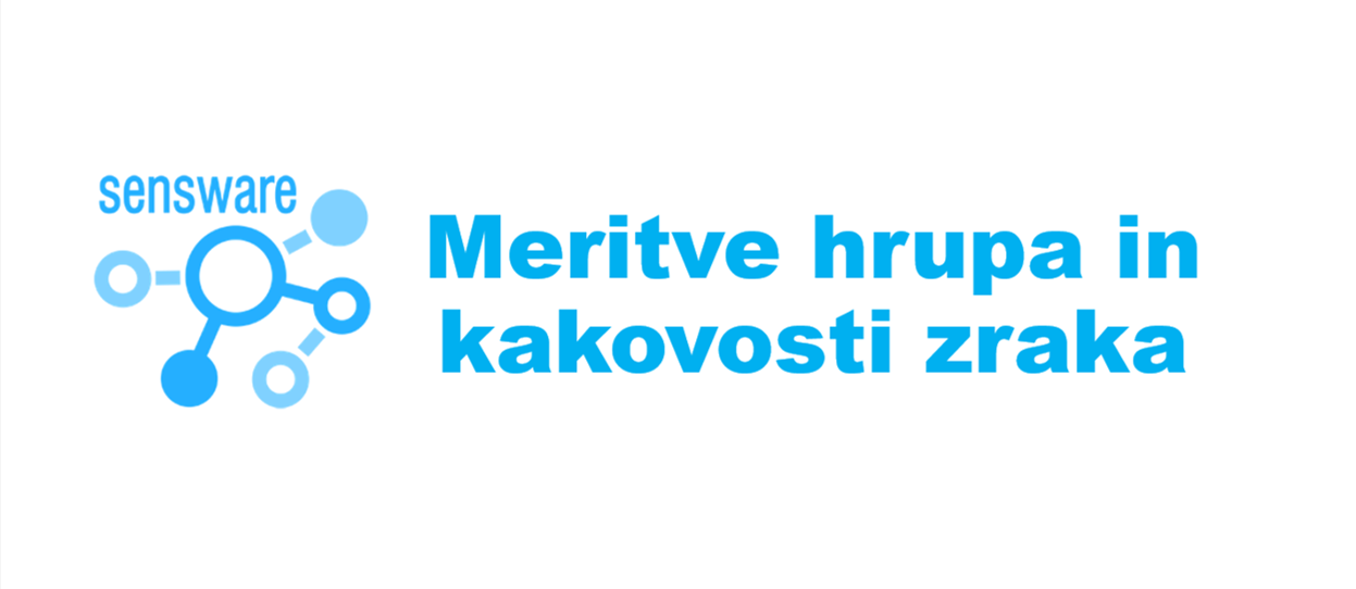 Meritve hrupa in kakovosti zraka